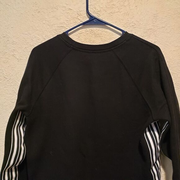 Athleta Striped Crew Neck Pullover Sweatshirt 24/7 - Women's Size Medium - Picture 2 of 8